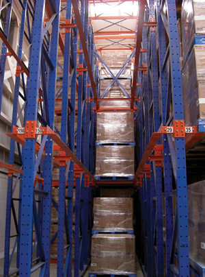 Advance Storage Products Structural Pallet Rack: Drive In