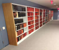 Amscor Storage Shelving Utah, Library Shelving, Park Avenue Line