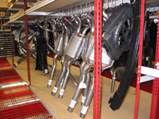 Automotive Shelving in Boise  for Mufflers