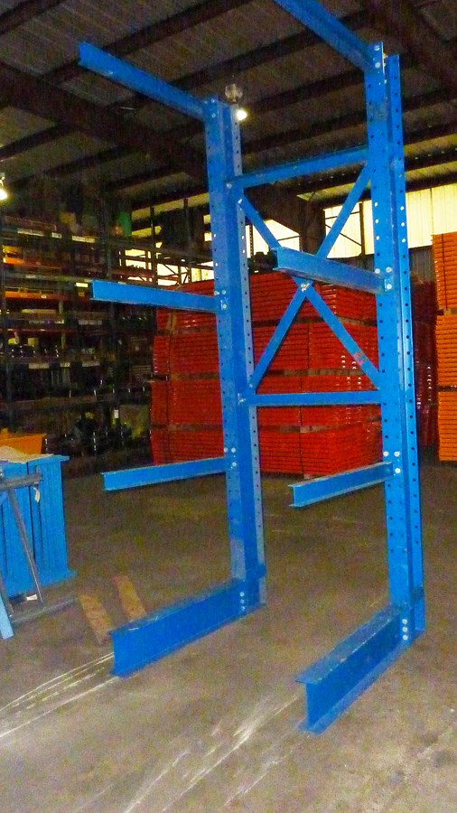 Cantilever Rack for Storage of Cell Tower Parts & Large Antennas