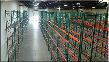 heavy duty warehouse pallet rack