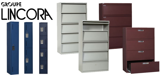 Lincora Group, Logo, Vendor, Lockers, Filing, Storage