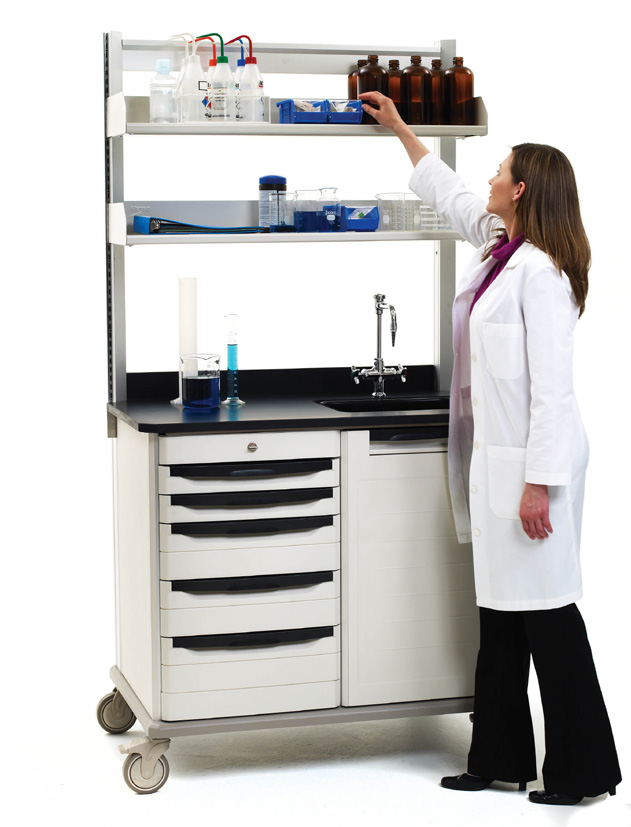 Metro Starsys Lab Cart 8003264403 NationWide Shelving