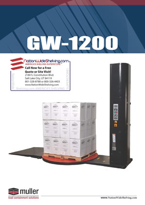 Muller GW-1200: Semi-Automatic Stretch Wrap Machine