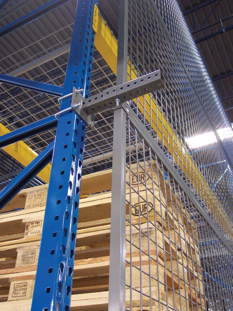 Pallet Rack Safety Mesh Guard PDF 8003264403 NationWide Shelving