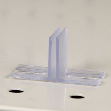 plastic clip shelf dividers