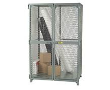 ALL-WELDED STORAGE SEE-THROUGH CABINET LOCKERS

