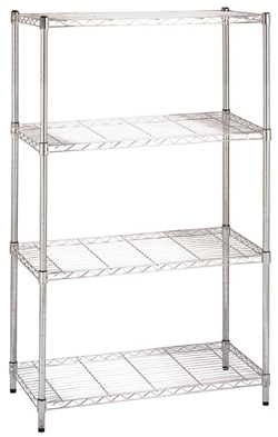 Tri Boro Chrome Wire Shelving
