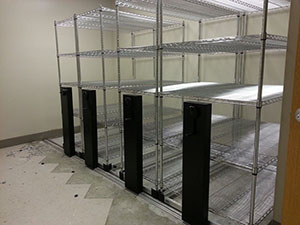 Wire Shelving for Surgical Supplies