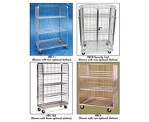 Rolling Wire Cart Shelving Units