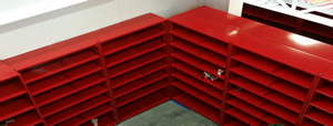 Automotive Shelving for Car Dealership