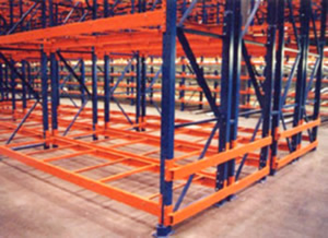Advance Storage Products Structural Pallet Rack: Double Deep Reach