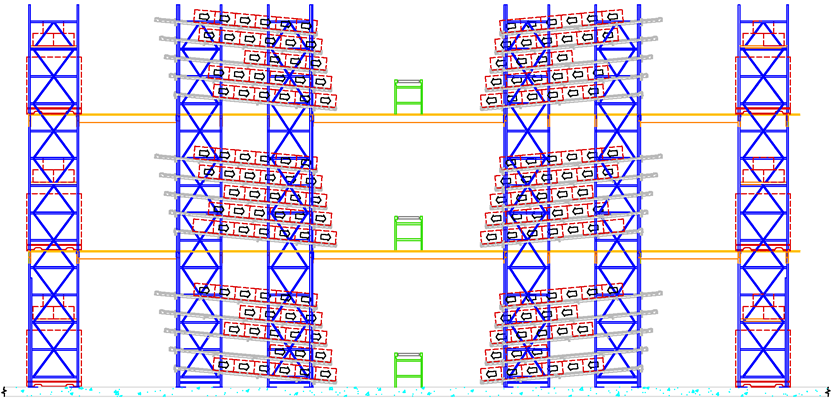 Advance Storage Products Structural Pallet Rack: Pick Modules