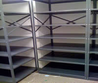 Amscor Storage Shelving, Open & Closed Shelving, Downtown 