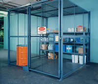 Amscor Storage Shelving Utah , Wire Partitions & Cages