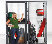 Amscor Storage Shelving Utah , Wire Partitions & Cages