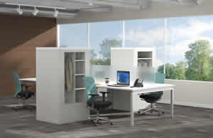 Aurora Times-2 Rotary Workstation Storage, Workstation Cabinet, Rotating Cabinet, Spinning Cabinet