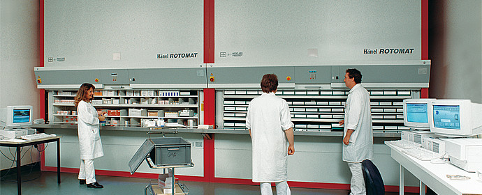 Automated Hospital Pharmacy Storage