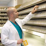 Automated Hospital Pharmacy Storage Pick Station