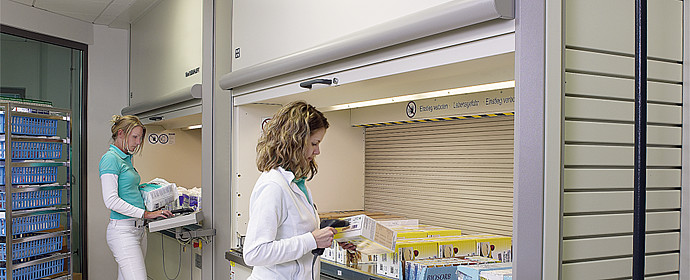 Automated Hospital Pharmacy Storage