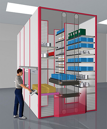 automated storage for truck companies