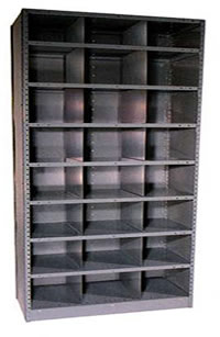 Automotive Storage Clip Shelving, Industrial Shelving, Clip Closed Shelving, Open Metal Shelving, Clip Racks