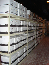 BASC Mfg. Archive Shelving in Salt Lake City, UT, LO-PRO Shelving Systems, Bulk Archival Storage