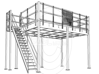 BASC Mfg. Salt Lake City, UT, Archive Shelving, Automotive Storage, Mezzanines, WideSpan, Work Benches, Carts
