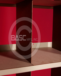 BASC Mfg. Salt Lake City, UT, Archive Shelving, Automotive Storage, Mezzanines, WideSpan, Work Benches, Carts