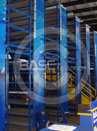 BASC Mfg. Salt Lake City, UT, Archive Shelving, Automotive Storage, Mezzanines, WideSpan, Work Benches, Carts