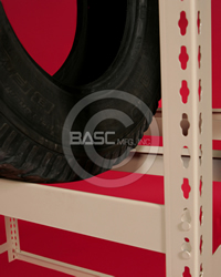 BASC Mfg. Tire Rack Utah, Tire Stroage Rack, Tire Rack Units, Tire Storage, Tire Rack Shelving