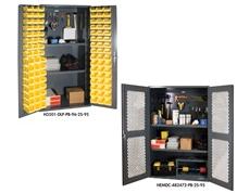 36" AND 48" WIDE 5-S STORAGE BIN CABINETS