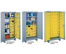 ALL-WELDED STORAGE BIN CABINETS