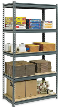 Boltless Rivet Shelving