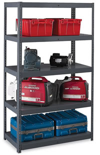 Boltless Rivet Shelving