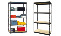 Boltless Shelving for Cleaning and Backroom Storage