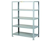 HEAVY-DUTY WELDED STEEL RIVET SHELVING 
