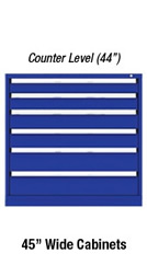 Borroughs Modular Drawer Cabinets