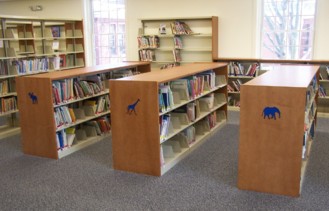 Borroughs parts Department Shelving