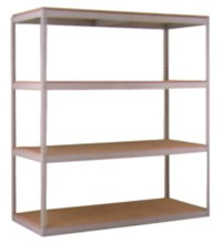 Boltless Shelves: Rivet-Span Utah