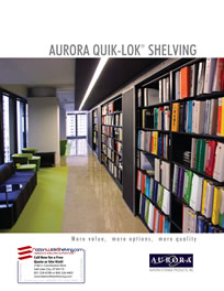 Aurora Shelving Quick-Lock Shelving
(Office Shelving) Brochure