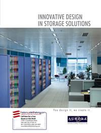 Aurora Shelving Products Innovative Design In Storage Solutions Brochure