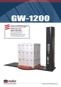 Muller GW-1200:
Semi-Automatic Stretch Wrap Machines Brochure