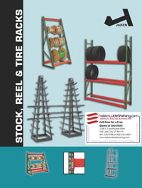 Jaken Stock, Reel & Tire Racks Brochure