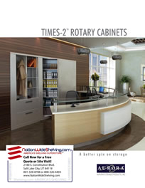 Aurora Shelving ProductsTimes-2 Rotary Cabinets Brochure