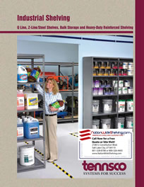Tennsco Industrial Shelving Brochure