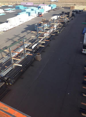 Cantilever Rack for Long Plumbing Pipes