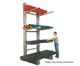 Rugged Cantilever Rack Uprights