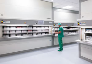 Central Sterile Processing Storage