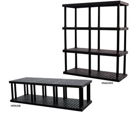 Dura-Shelf Plastic Bulk Rack Shelving